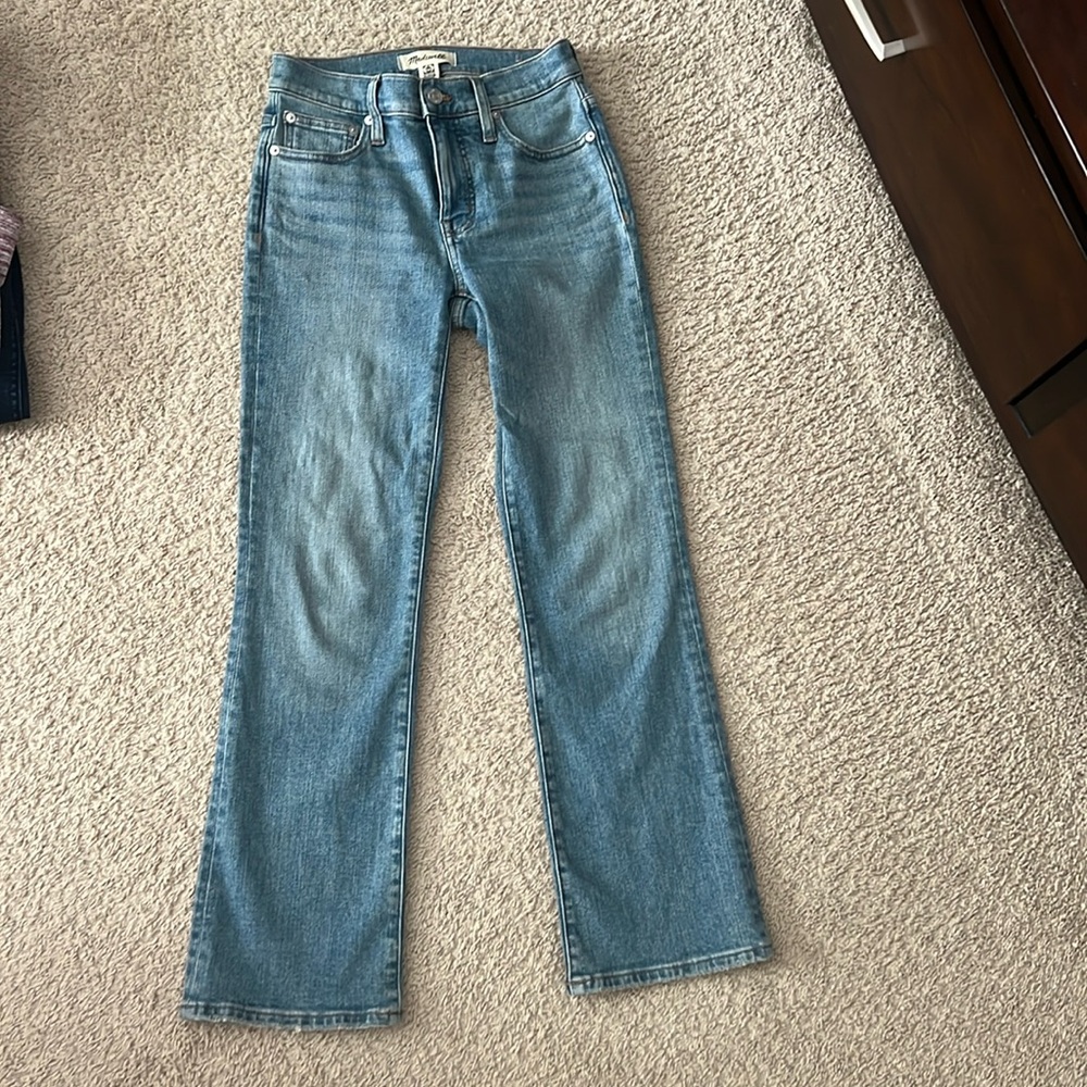 Madewell mid-rise kick out